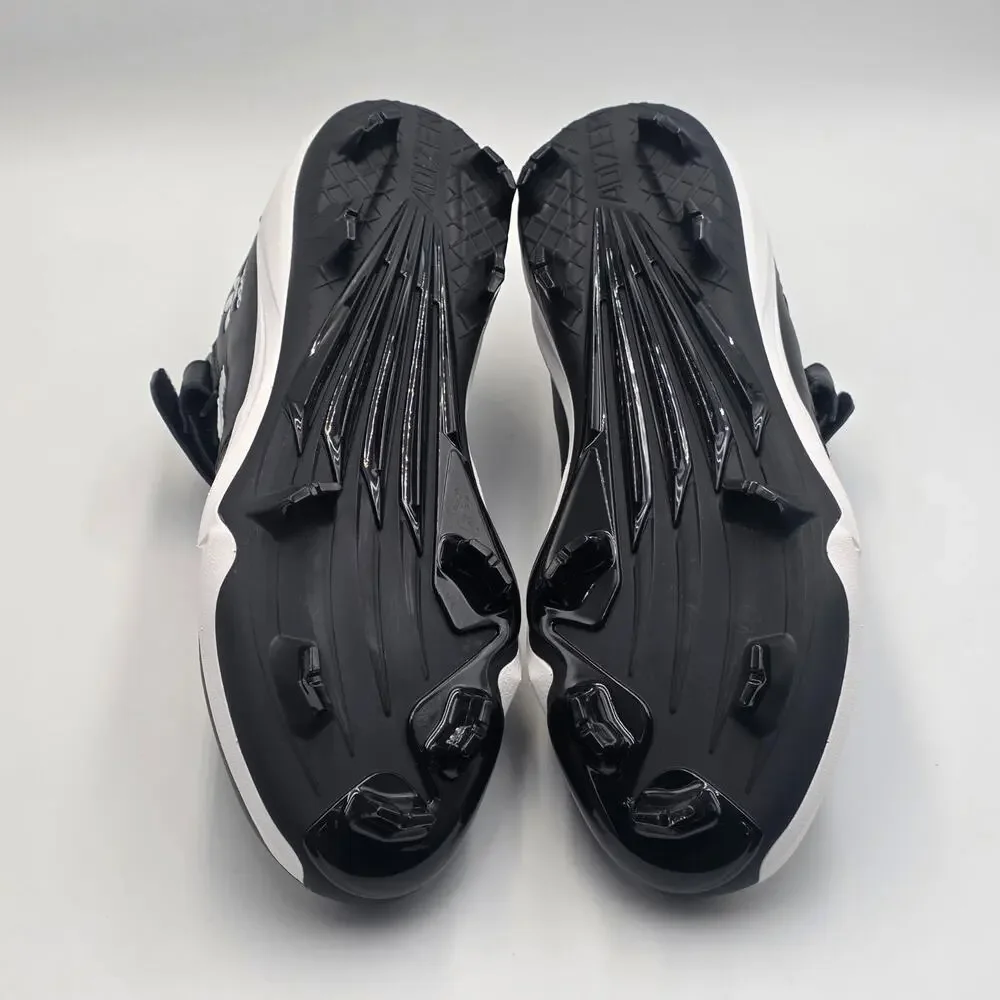 adidas Forum TPU Men's Size 9 Baseball Cleats JR9614 Black White New